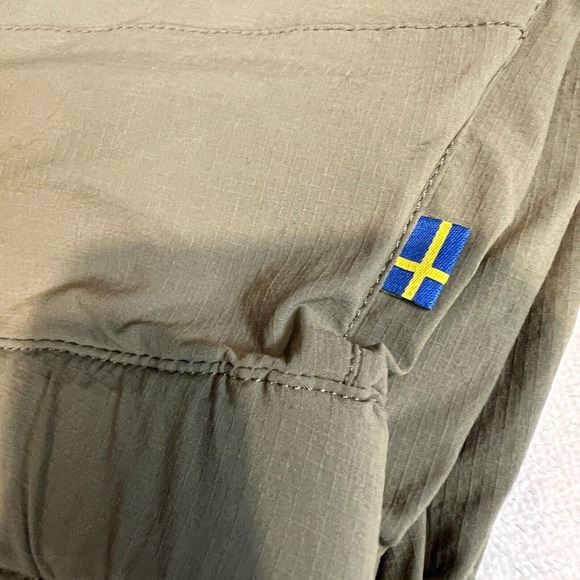 COPY - NWT Fjallraven Men's Green High Coast Hike Trouser Pants Belted Green Ou… - Picture 4 of 10